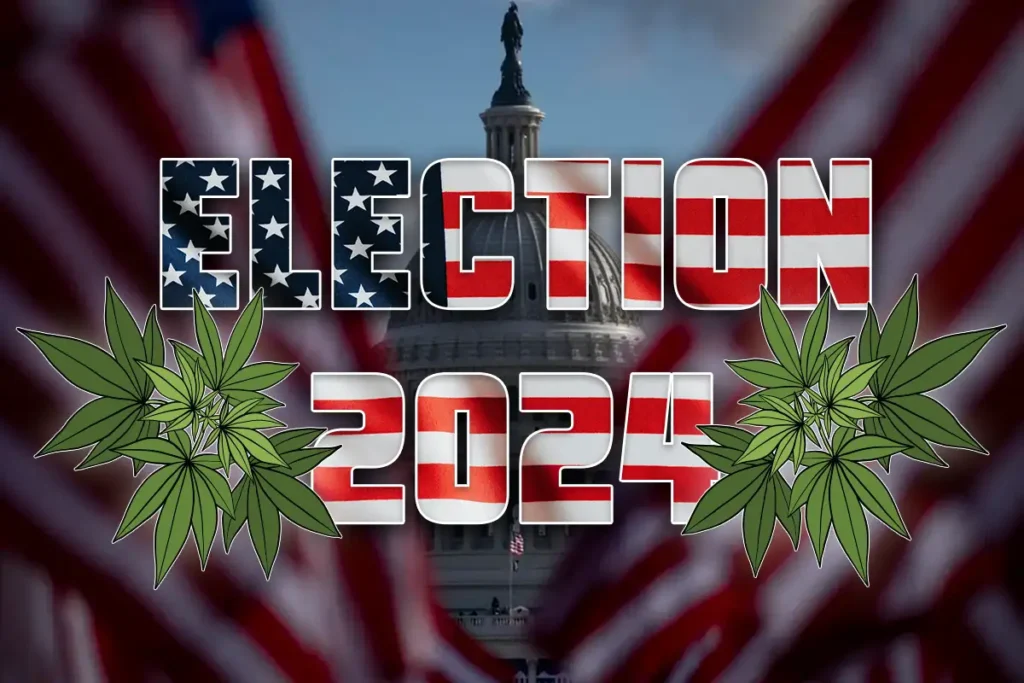 Cannabis Reclassification and Legalization in the 2024 USA Election 4 Election 2024 Feature Art Blog