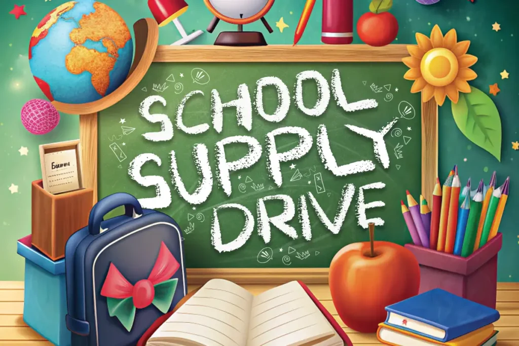 School Supply Drive: Empowering Our Community One Backpack at a Time 5 Featured Picture for School Supply Drive Blog Post
